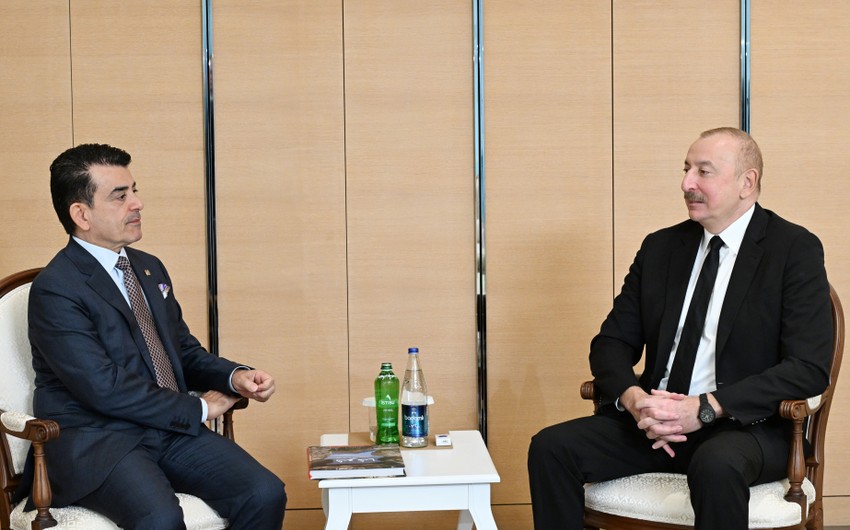 Prezident İlham Əliyev ICESCO-nun Baş direktorunu qəbul edib