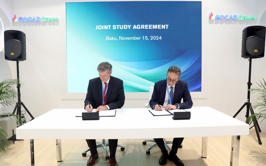 SOCAR ilə &ldquo;Tree Energy Solutions&rdquo; arasında Birgə Tədqiqat Sazişi imzalanıb