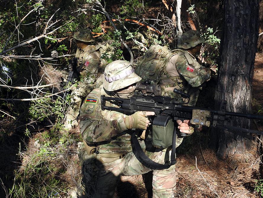 Azərbaycan və Türkiyə hərbçiləri bir arada - Təlim + FOTOLAR