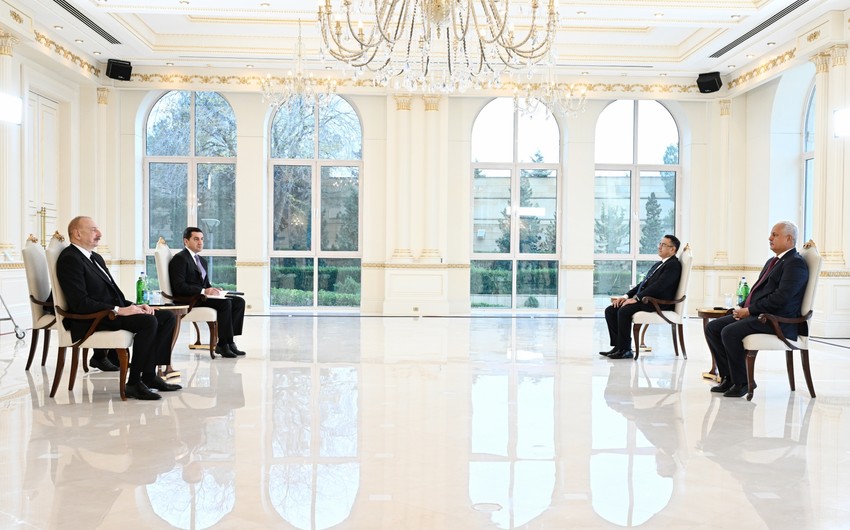 Prezident İlham Əliyev daha bir səfirin etimadnaməsini qəbul edib - FOTOLAR