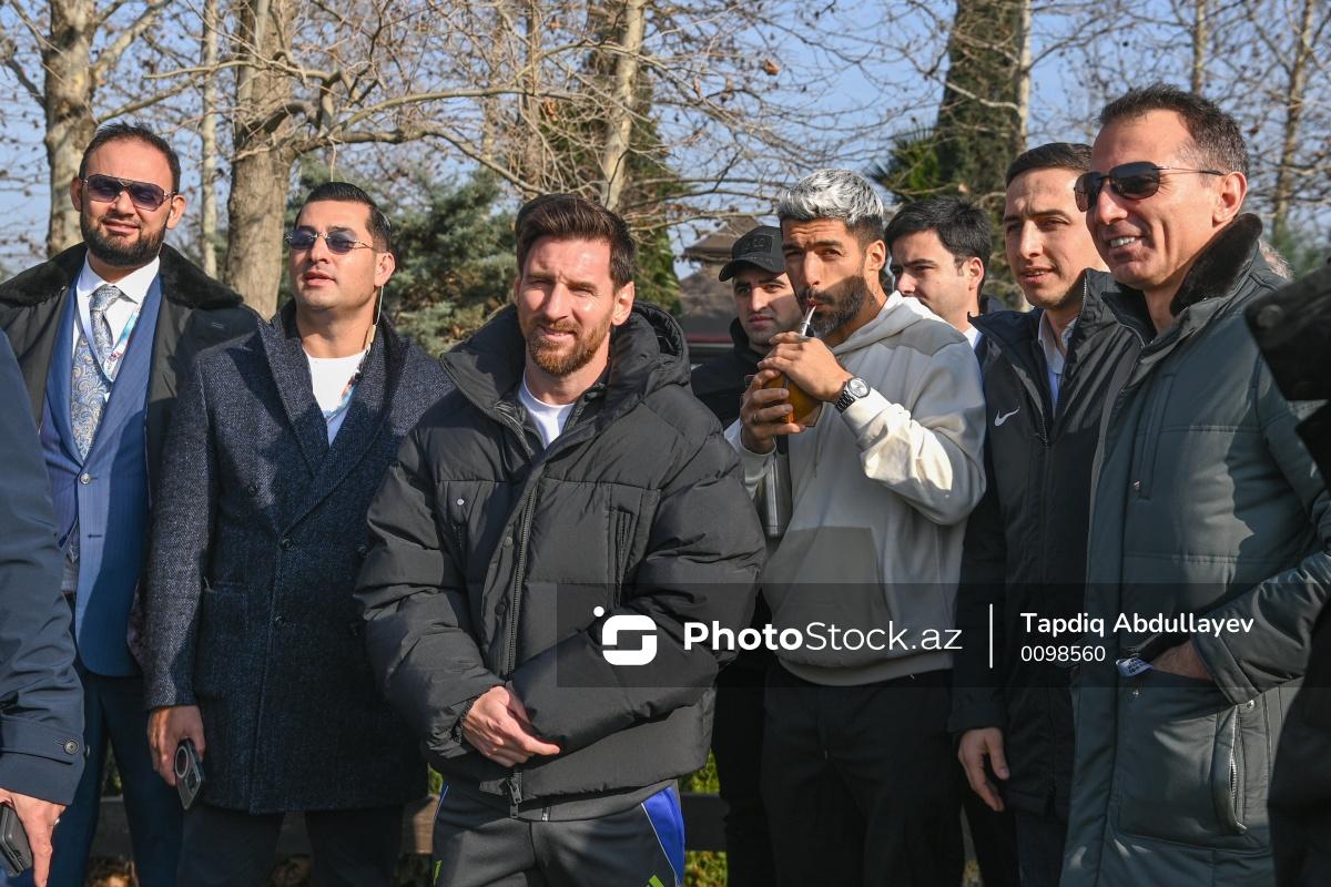 Messi, Luis Suares, Serxio Buskets və Xordi Alba Bakıda - VİDEOLAR, FOTOLAR (YENİLƏNİB)