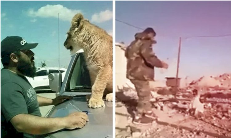 "Manyak general"&nbsp;gizləndiyi yerdə qandallanıb - İnsanları diri-diri aslanlara yedirirmiş + FOTO