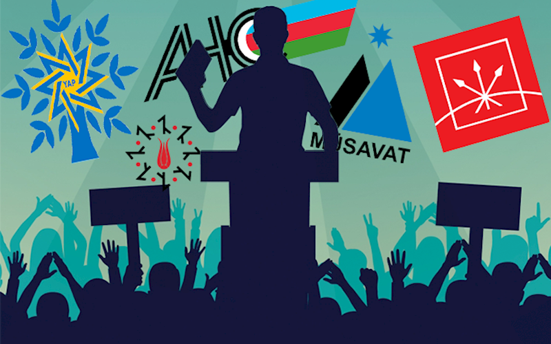 24 partiya birgə bəyanat yaydı - MƏTN/SİYAHI