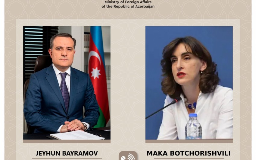 Gürcüstan XİN başçısı Ceyhun Bayramova zəng edib