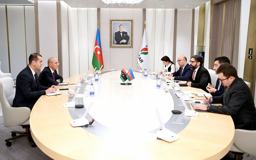 SOCAR&nbsp;prezidenti Liviyanın səfiri ilə müzakirə aparıb