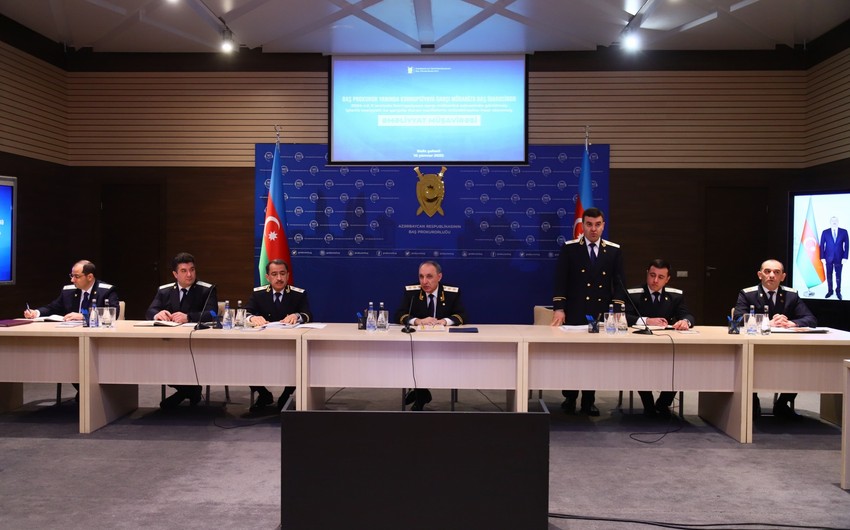 Korrupsiyaya qarşı Mübarizə Baş İdarəsində əməliyyat müşavirəsi keçirilib
