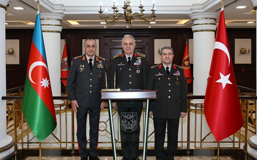 General&nbsp;Hikmət Mirzəyev Ankarada&nbsp; - FOTO