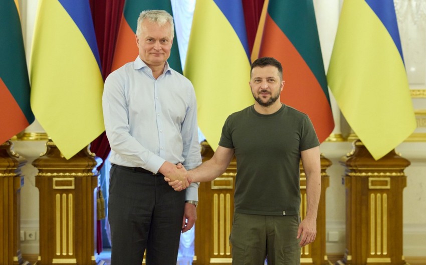 Zelenski:&nbsp;&ldquo;Litvanın prezidenti ilə danışdım və..."