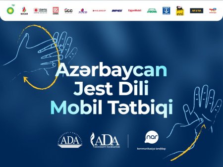 &ldquo;Nar&rdquo;ın dəstəyi ilə Azərbaycanda jest dili tətbiqi hazırlanır
