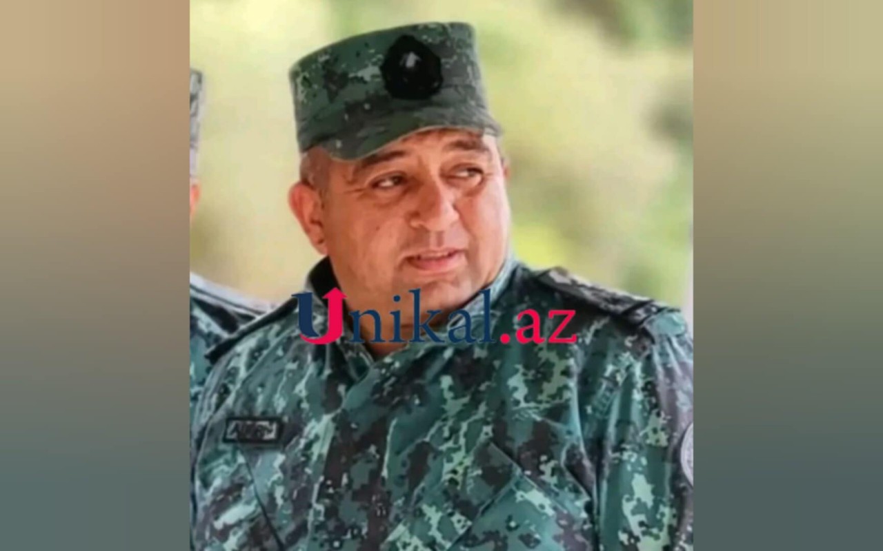 Dövət Sərhəd Xidmətinin hərbçisi faciəli şəkildə ölüb