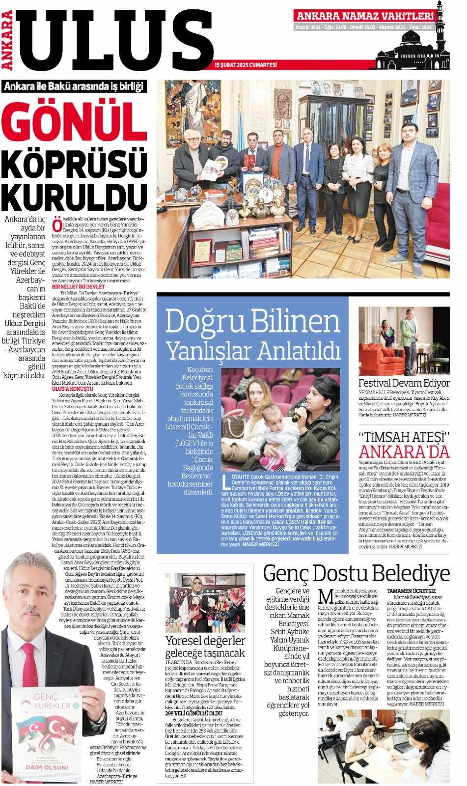 &ldquo;Ulduz&rdquo; &ldquo;Genç Yürekler&rdquo;de parladı!