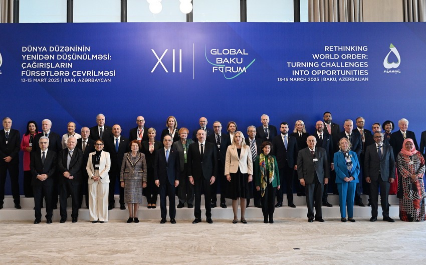 Bakıda XII Qlobal Bakı Forumu:&nbsp;İLHAM ƏLİYEV MÜHÜM MESAJLAR VERDİ - ÇIXIŞ + FOTOLAR (YENİLƏNİB)