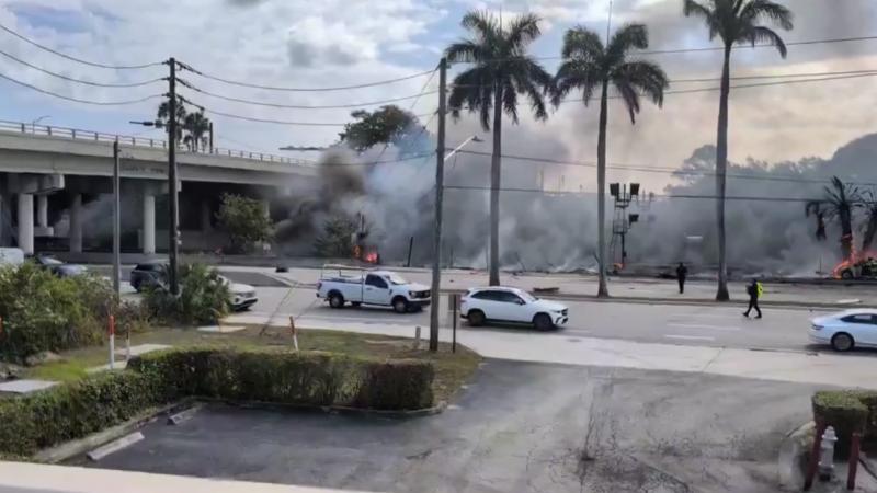 ABŞ-da təyyarə hava limanı yaxınlığında qəzaya uğrayıb - Ölənlər var