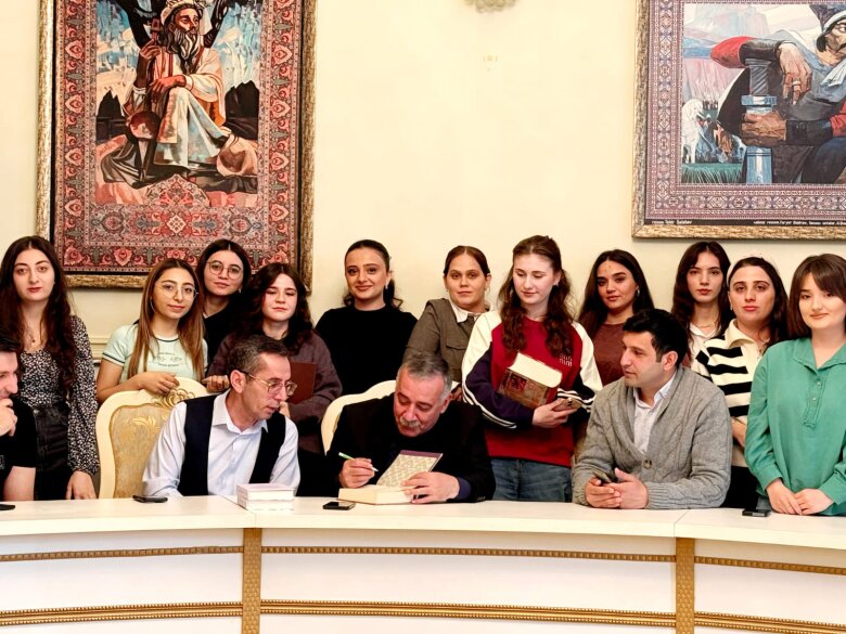 "Ulduz"lu görüşlər"in növbəti qonağı Azər Turan olub -&nbsp;FOTOLAR