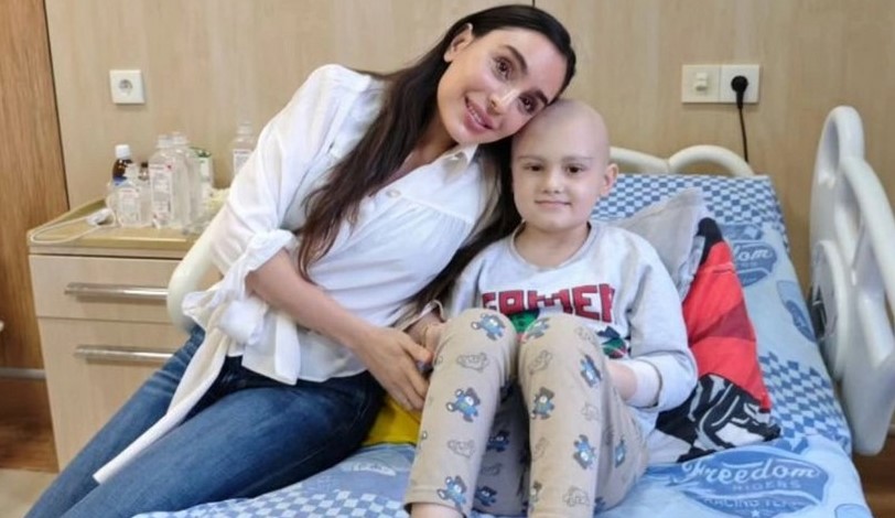 Leyla Əliyeva Uşaq Onkologiya Klinikasında olub