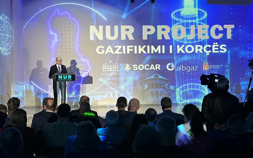SOCAR-ın yeni layihəsi: Albaniyada bir şəhərinin qazlaşdırılmasının təqdimatı olub - Açıqlamalar