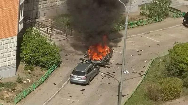 MOSKVADA ŞOK OLAY: General maşınında partladıldı - FOTO