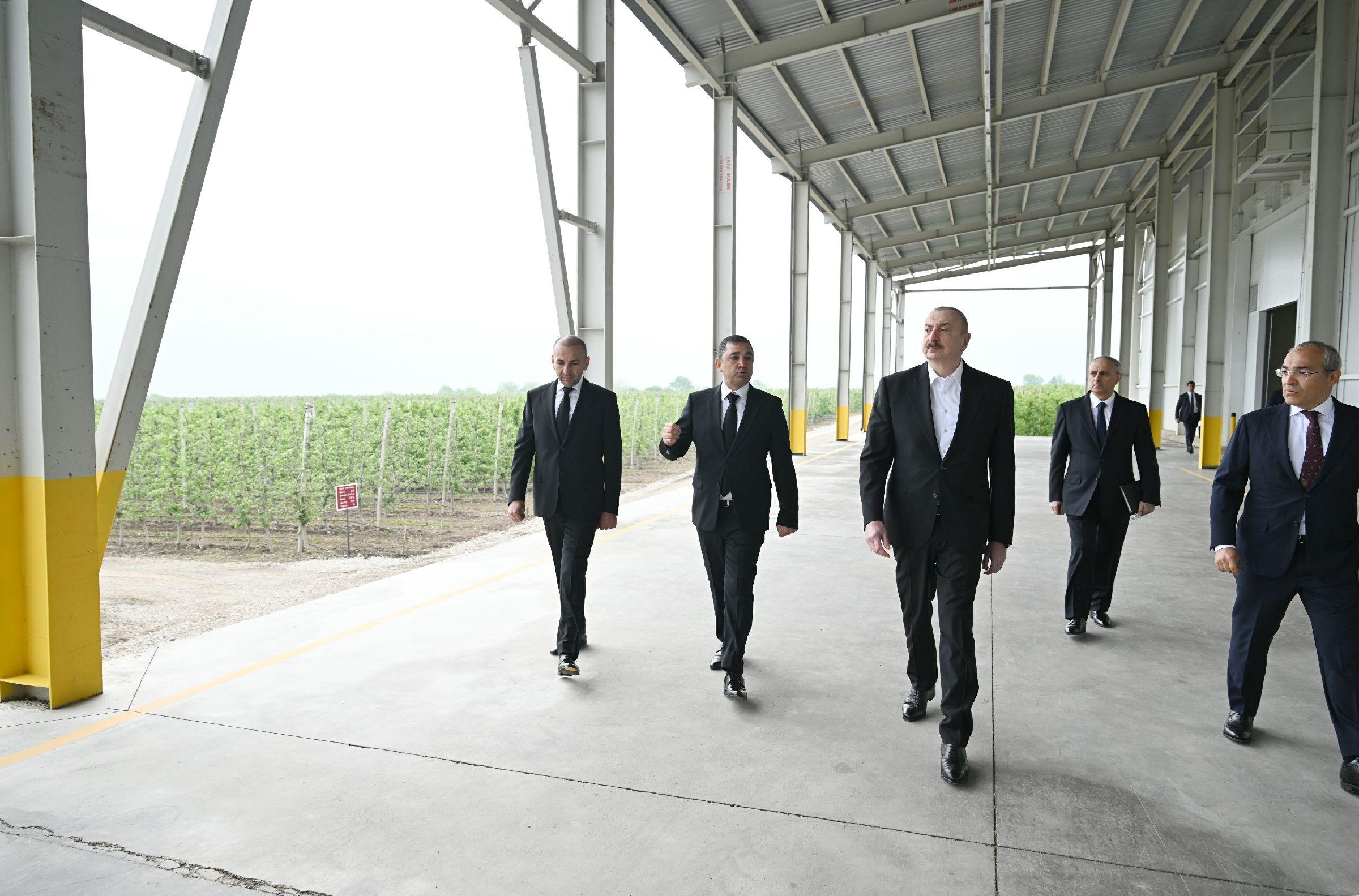 Prezident İlham Əliyev Qusarda -&nbsp;FOTOLAR