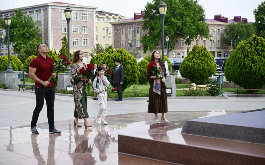 Leyla Əliyeva və&nbsp;Arzu Əliyeva Naxçıvanda - FOTOLAR
