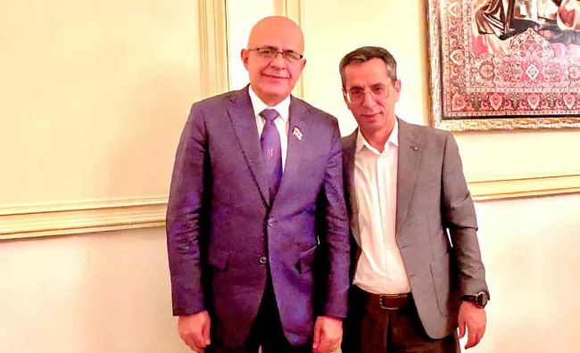 &ldquo;Ulduz&rdquo;lu görüşlər&rdquo;in növbəti qonağı Elçin Mirzəbəyli olub - FOTOLAR
