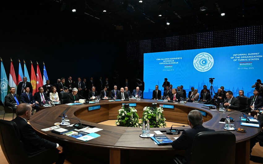 İlham Əliyev Budapeştdə Türk Dövlətləri Təşkilatının iclasında - Çıxış + Birgə bəyanat (FOTO, YENİLƏNİB)