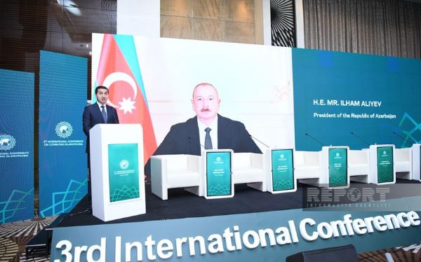 Bakıda beynəlxalq elmi konfrans öz içşinə başlayıb - İlham Əliyevdən müraciət (YENİLƏNİB)