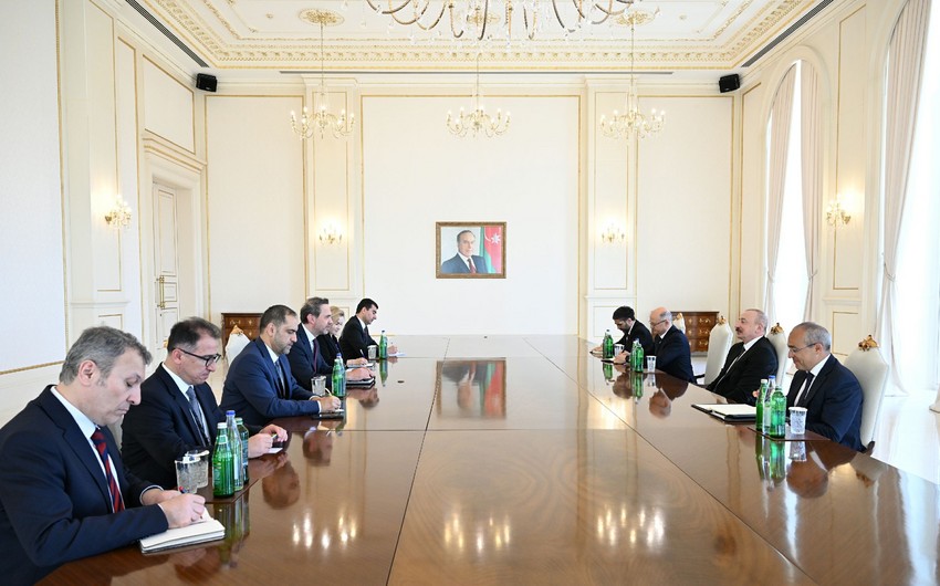 İlham Əliyev Alparslan Bayraktarı qəbul edib (YENİLƏNİB)