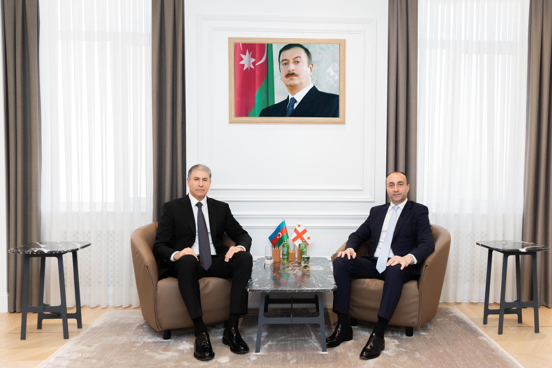 Vilayət Eyvazov&nbsp;Gürcüstan DİN başçısı ilə görüşdü - Nələr müzakirə edilib? (FOTOLAR)