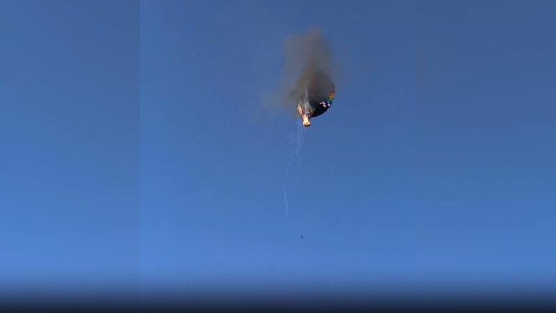 Hava şarı göydə alovlandı - 8 nəfər ölüb, 13 yaralı var