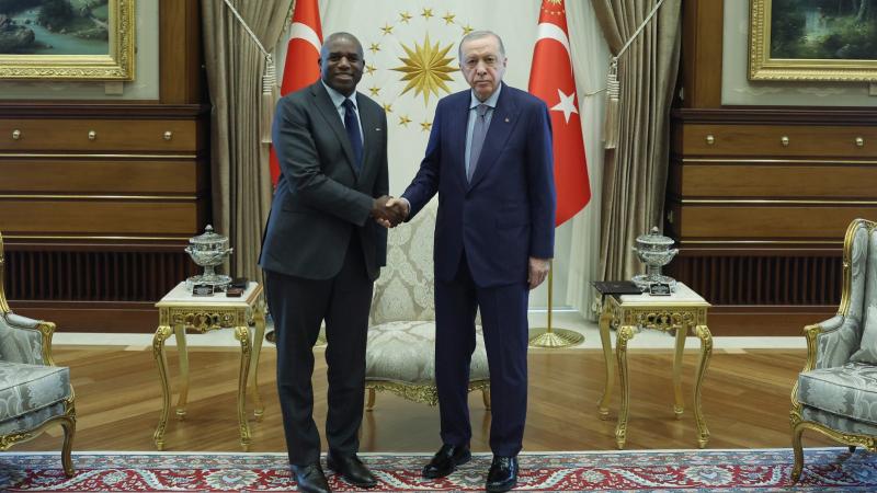 Ərdoğan Böyük Britaniya XİN başçısını qəbul edib