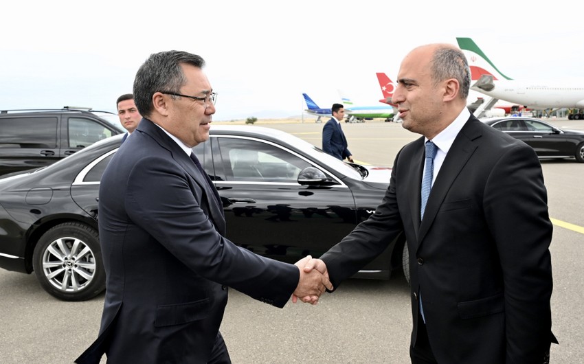Sadır Japarovun Azərbaycana səfəri başa çatıb