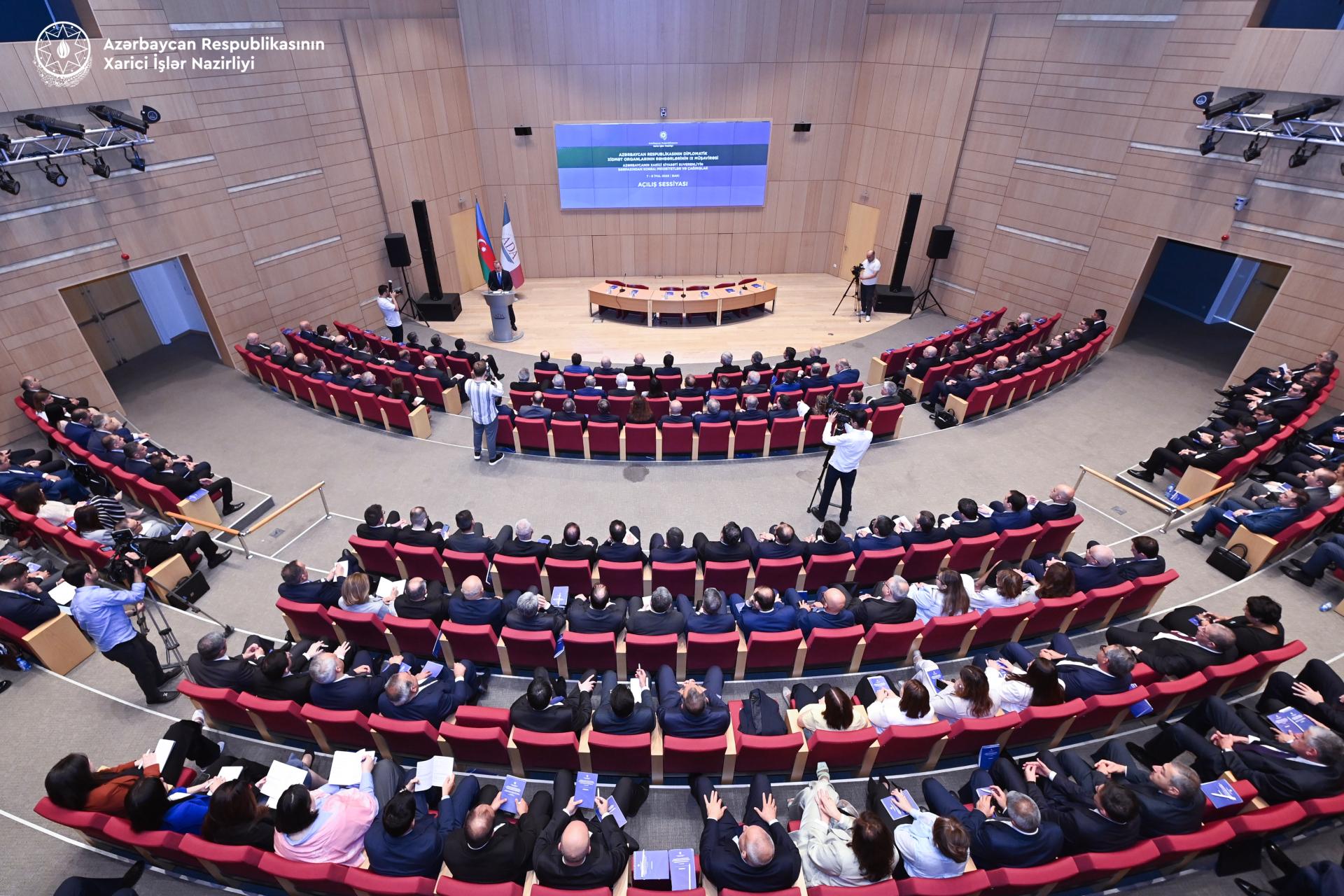 Diplomatik xidmət orqanları rəhbərlərinin IX müşavirəsi - FOTOLAR