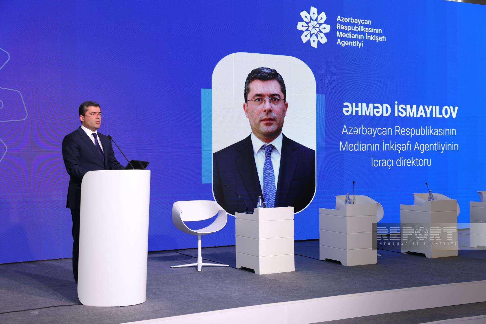 &ldquo;Medianın inkişafında Ümummilli Lider Heydər Əliyevin rolu&rdquo; adlı konfrans keçirilib -&nbsp;FOTO
