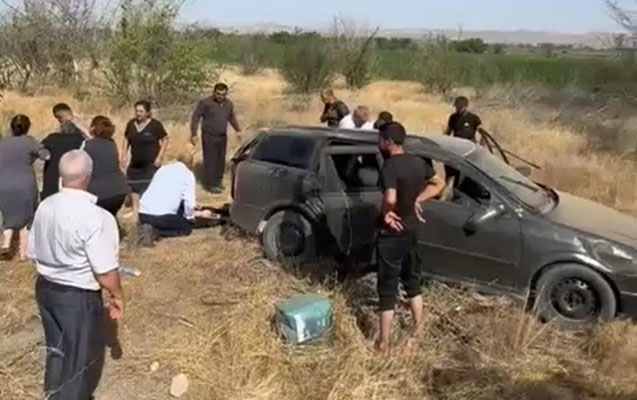 Şəhid ailəsi Cəbrayılda qəzaya düşüb