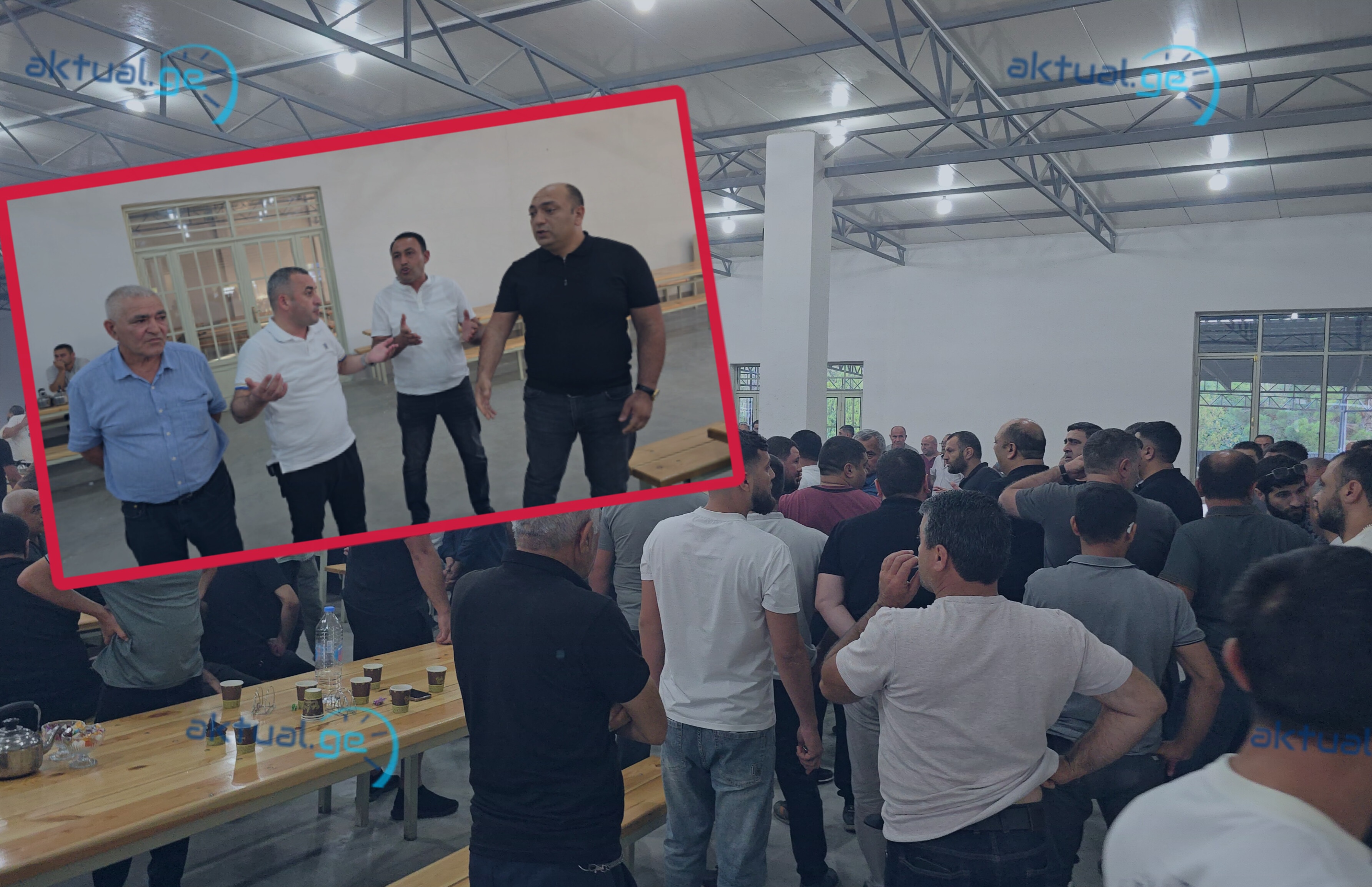 Gürcüstanda azərbaycanlı deputat azərbaycanlı seçiciyə çaynik atdı&nbsp;- VİDEO