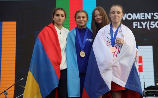 Əminə Tağı&nbsp;Avropa çempionatında: ermənini məğlub edərək qızıl medal qazandı