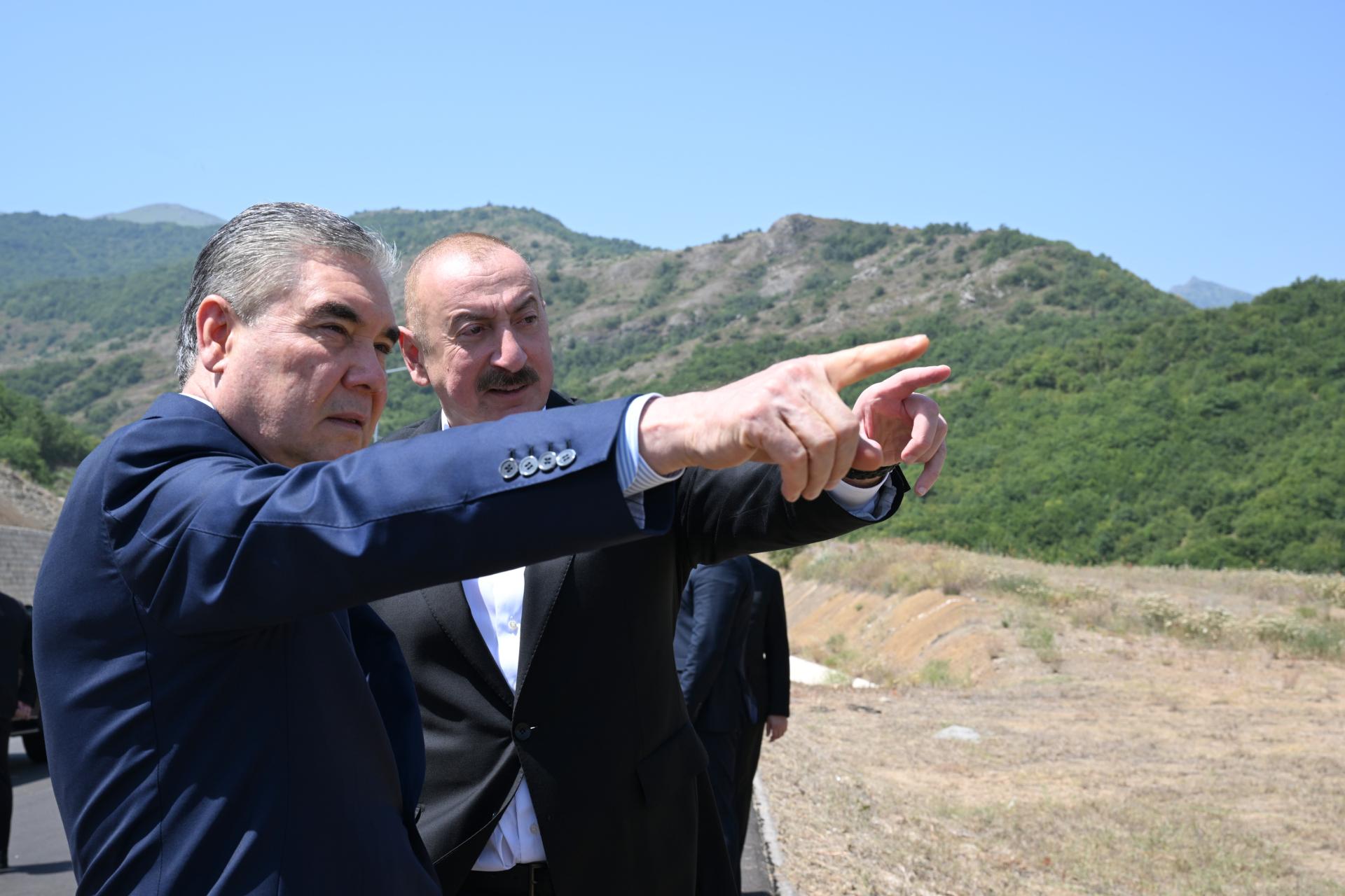 Prezident&nbsp;İlham Əliyevlə Berdiməhəmmədovun Daşaltıdan maraqlı - FOTOLARI