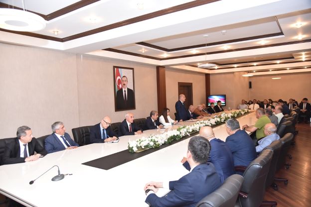 Nəsimi rayonunda "Mətbuatımızın təşəkkülü və tarixi missiyası" adlı tədbir keçirilib -&nbsp;FOTOLAR