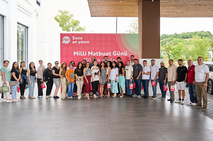 &ldquo;Nar&rdquo; milli mətbuatın 150 illiyini media nümayəndələri ilə qeyd edib