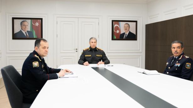 DİN-də əməliyyat müşavirəsi: nazir Vilayət Eyvazov konkret tapşırıqlar verdi - FOTO