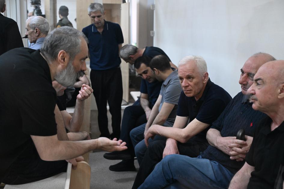 Bakıda ermənilərin məhkəməsi davam edir (Yenilənib)