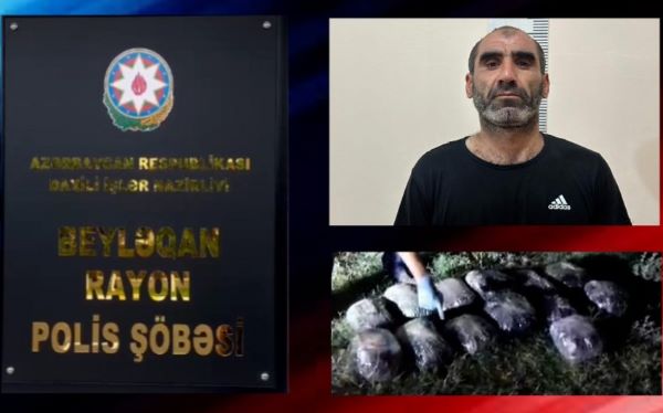 Beyləqanda əməliyyat: 36 yaşlı şəxs saxlanılıb