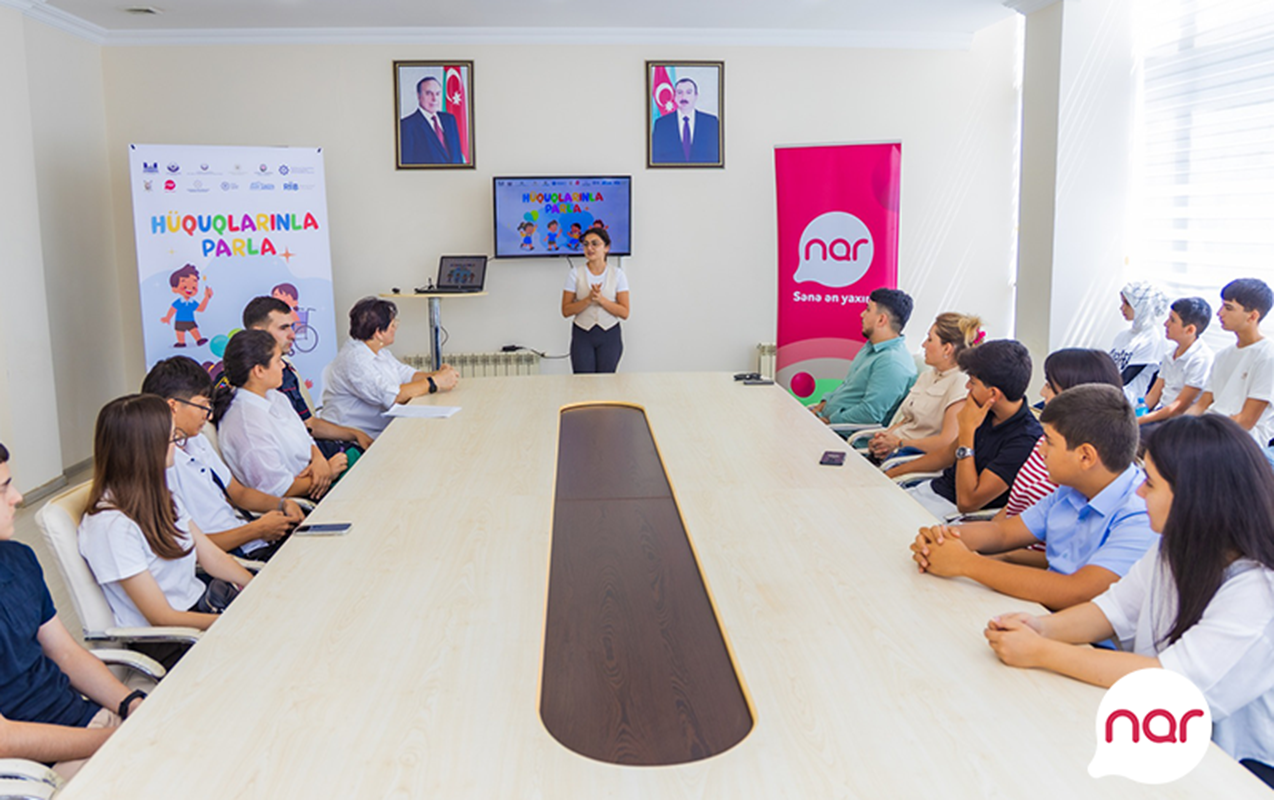 &ldquo;Nar&rdquo; uşaqlar üçün maarifləndirici tədbirlərə dəstək verir - FOTOLAR