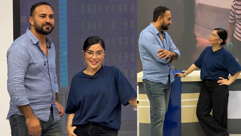 "Sözün bitdiyi an"da yeni aparıcı - Peyman Sadıqov Nigar Fərhadla... (FOTO)