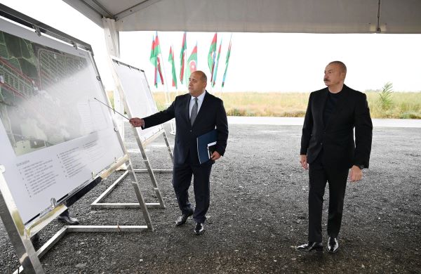 Prezident İlham Əliyev Füzulidə - FOTOLAR