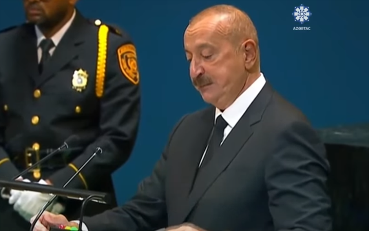 Prezident İlham Əliyev BMT tribunasında -&nbsp;MÜHÜM MESAJLAR + VİDEO (YENİLƏNİB)