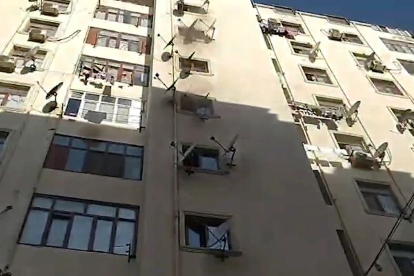 "AAAF park" yaşayış kompleksində yanğın olub