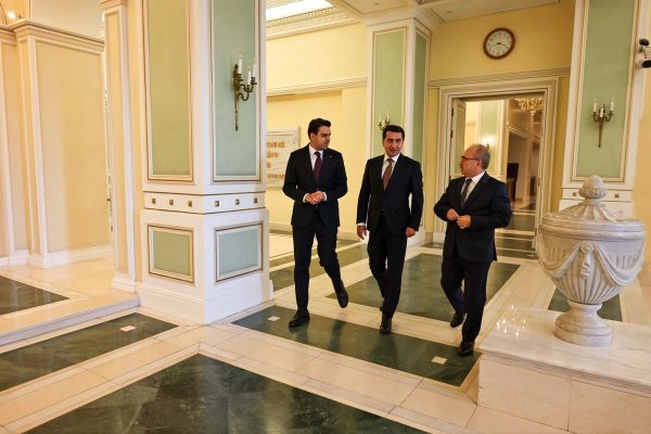 Hikmət Hacıyev Abdullah Ereni qəbul edib - FOTO