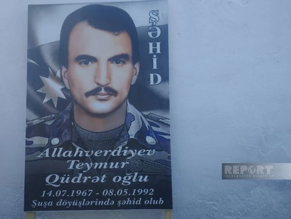 Şəhid Teymur Allahverdiyev dəfn olunub&nbsp;