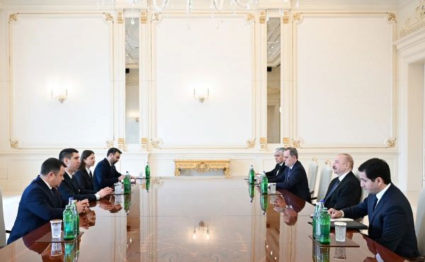 Prezident İlham Əliyev Moldovanın Baş nazirinin müavinini qəbul edib - FOTOLAR